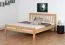 Jugendbett "Easy Premium Line" K8/1, 180 x 200 cm Buche Vollholz massiv Natur