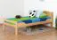Kinderbett / Jugendbett "Easy Premium Line" K1/ Voll, 90 x 190 cm Buche Vollholz massiv Natur