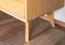 Schrank Eiche massiv natur Aurornis 01 - Abmessungen: 200 x 50 x 60 cm (H x B x T)