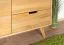 Kommode Eiche massiv natur Aurornis 41 - Abmessungen: 104 x 142 x 40 cm (H x B x T)