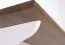Garderobe Kiefer Vollholz massiv weiß / braun Lagopus 01 – Abmessungen: 25 x 100 x 25 (H x B x T)
