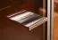 Vitrine Jussara 02, Farbe: Natur, Eiche teilmassiv - 150 x 124 x 42 cm (H x B x T)