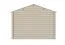 Gartenhaus Wiesentraum 01, Naturbelassen, 34 mm Blockbohlenhaus, Grundfläche 9 m², Satteldach, mit 1 Doppeltür und 1 Einzelfenster