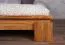 Doppelbett Tasman 03 Wildeiche massiv geölt - Liegefläche: 160 x 200 cm (B x L)