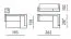 Ecksofa Turnhout 02, Farbe: Rot - Abmessungen: 102 x 262 x 207 cm (H x B x T) - Ottomane: Rechts