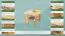 Couchtisch Kiefer 60 cm hoch