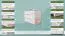 Schuhschrank 009 Kiefer massiv Vollholz weiß lackiert - Abmessung 62 x 90 x 40 cm (H x B x T)