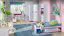 Kinderzimmer - Kommode Frank 08, Farbe: Weiß / Rosa - 83 x 90 x 40 cm (H x B x T)