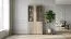 Vitrine Kikori 19, Farbe: Sonoma Eiche - Abmessungen: 190 x 80 x 40 cm (H x B x T)