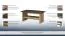 Couchtisch Sichling 12, Farbe: Eiche Braun - Abmessungen: 55 x 120 x 70 cm (H x B x T)