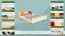 Jugendbett Buche massiv Vollholz natur 116, inkl. Lattenrost - 160 x 200 cm (B x L)