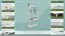 Regal Kiefer massiv Vollholz weiß Junco 56B - 125 x 70 x 30 cm (H x B x T) 