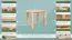 Tisch Kiefer massiv Vollholz natur Junco 239A - 80 x 80 cm (B x T)