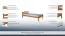 Jugendbett Damboa 10, Farbe: Natur, Buche massiv - Liegefläche: 120 x 200 cm (B x L)