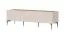 TV-Unterschrank Asau 06, Farbe: Kaschmir / Eiche dunkel - Abmessungen: 56 x 176 x 47 cm (H x B x T)
