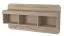 Hängeregal / Wandregal Gabes 03, Farbe: Eiche Sonoma - 56 x 120 x 25 cm (H x B x T)