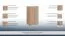 Kommode Ainsa 03, Farbe: Eiche Braun - 95 x 50 x 37 cm (H x B x T)