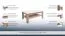 Couchtisch Comillas 01, Farbe: Eiche Braun / Creme - 102 x 64 x 47 cm (B x T x H)