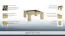 Couchtisch 48 cm hoch
