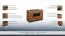 Sideboard Walnuss schwarz
