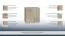 Kommode Tandil 03, Farbe: Eiche Sonoma - 87 x 80 x 41 cm (H x B x T)