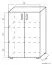 Kommode Garut 18, Farbe: Sonoma Eiche - Abmessungen: 118 x 80 x 40 cm (H x B x T)