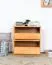 Schuhschrank Kiefer Vollholz massiv Erlefarben Junco 221 - 80 x 72 x 40 cm (H x B x T)