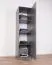 Schrank Hannut 42, Farbe: Anthrazit - Abmessungen: 190 x 50 x 56 cm (H x B x T)