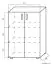 Kommode Garut 18, Farbe: Sonoma Eiche - Abmessungen: 118 x 80 x 40 cm (H x B x T)