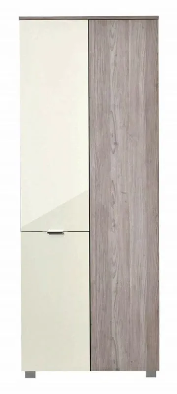 80 cm breiter Kleiderschrank mit 2 Türen | Farbe: Eiche Abbildung