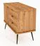 Kommode Rolleston 12 Kernbuche massiv geölt - Abmessungen: 72 x 97 x 46 cm (H x B x T)