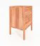 Nachtkommode Wellsford 07 Kernbuche massiv geölt - Abmessungen: 69 x 60 x 36 cm (H x B x T)