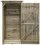 Gartenschrank / Geräteschrank 05A - Abmessungen: 80 x 73 x 188 cm (L x B x H)