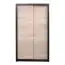 100 cm breiter Kleiderschrank mit 6 Fächern und 2 Türen | Farbe: Sonoma Eiche Abbildung
