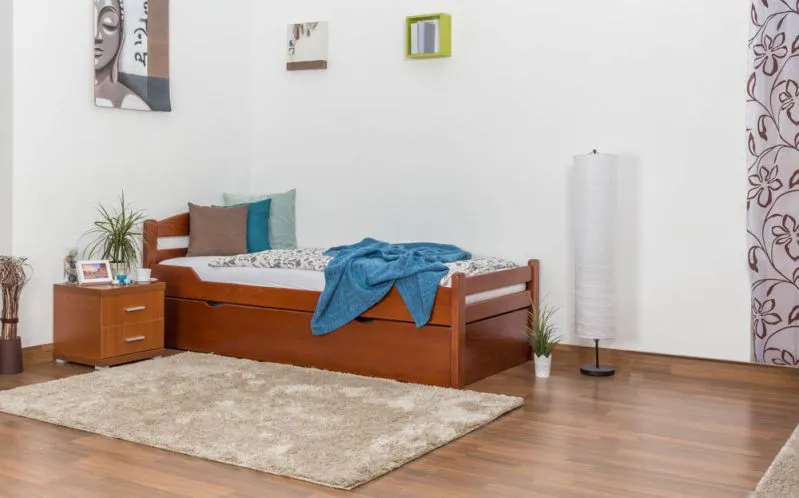 Bett mit Unterbett