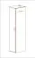 Eleganter Schrank Raudberg 12, Farbe: Schwarz - Abmessungen: 170 x 40 x 29 cm (H x B x T), mit vier Fächern