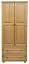 Schrank Maße H 190 B 80 T 60 cm