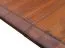 Esstisch ausziehbar Gyronde 22, Kiefer massiv Vollholz, Farbe: Weiß / Walnuss - Abmessungen: 150-197 x 93 cm (B x T)