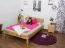 Jugendbett Wooden Nature 03 Kernbuche massiv geölt - Liegefläche 140 x 200 cm (B x L)