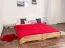 Einzelbett / Stapelbett Wooden Nature 423 , Kernbuche massiv Natur geölt - 90 x 200 cm (B x L)