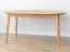 Runder Eichentisch Erdre 08 von 110 cm bis 160 cm ausziehbar, in Eiche geölt, 110 x 110 cm, aus Massivholz Eiche, geölte Oberfläche, natürlich, stilvoll