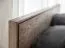 Doppelbett Amru 05 aus geöltem Massivholz, in Eiche rauchig, 91 x 169 x 210 cm, Liegefläche: 160 x 200 cm, für Schlafzimmer, hochwertig und stilvoll