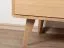Kommode Eiche massiv natur Aurornis 40 - Abmessungen: 84 x 142 x 40 cm (H x B x T)
