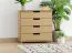 Kommode Kiefer massiv Vollholz natur 003 - Abmessung 100 x 100 x 42 cm (H x B x T)