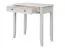 Schminktisch Gyronde 35, Kiefer massiv Vollholz, weiß lackiert - 85 x 93 x 45 cm (H x B x T)