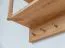Garderobe | 9 Haken | Massivholz | Eichenholz geölt | mit Ablage | Farbe: Eiche | 83 x 22 x 36 cm | Seille 21