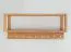 Garderobe | 9 Haken | Massivholz | Eichenholz geölt | mit Ablage | Farbe: Eiche | 83 x 22 x 36 cm | Seille 21