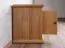 Schlafzimmer Komplett - Set A "Matam" mit Futonbett 140x200, Nachtkommode, Kleiderschrank, Kommode, Spiegel, Farbe: Eiche, inkl. Lattenrost
