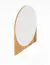 Spiegel Wellsford 46 Wildeiche massiv geölt - Abmessungen: 62 x 55 x 2 cm (H x B x T)