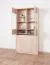 Vitrine Popondetta 21, Farbe: Sonoma Eiche - Abmessungen: 200 x 95 x 38 cm (H x B x T)